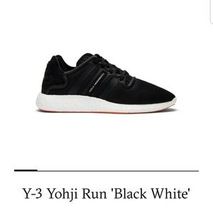 Y-3 Yohji Run 'Black White'